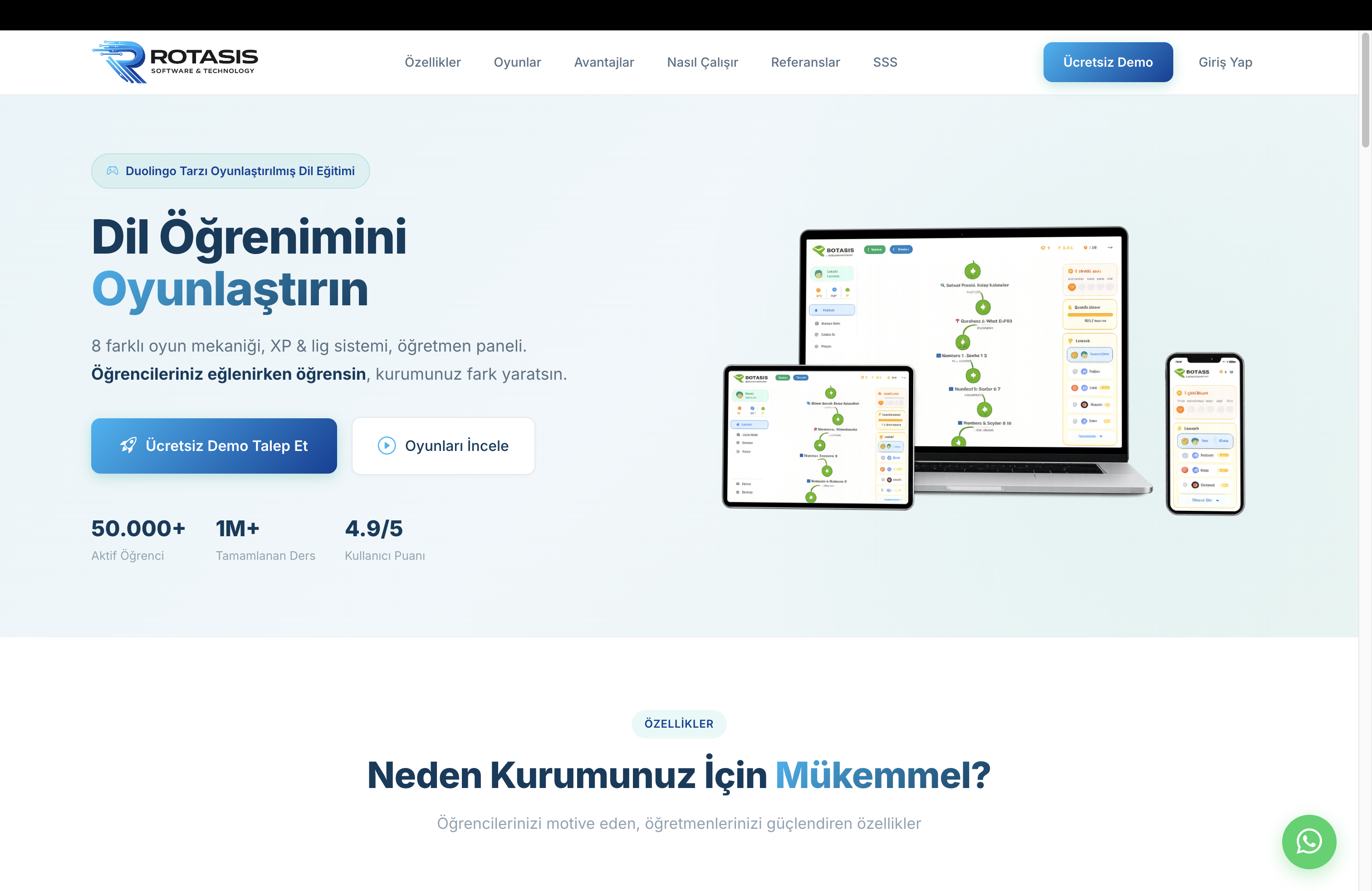 Rotasis Eğitim Platformu