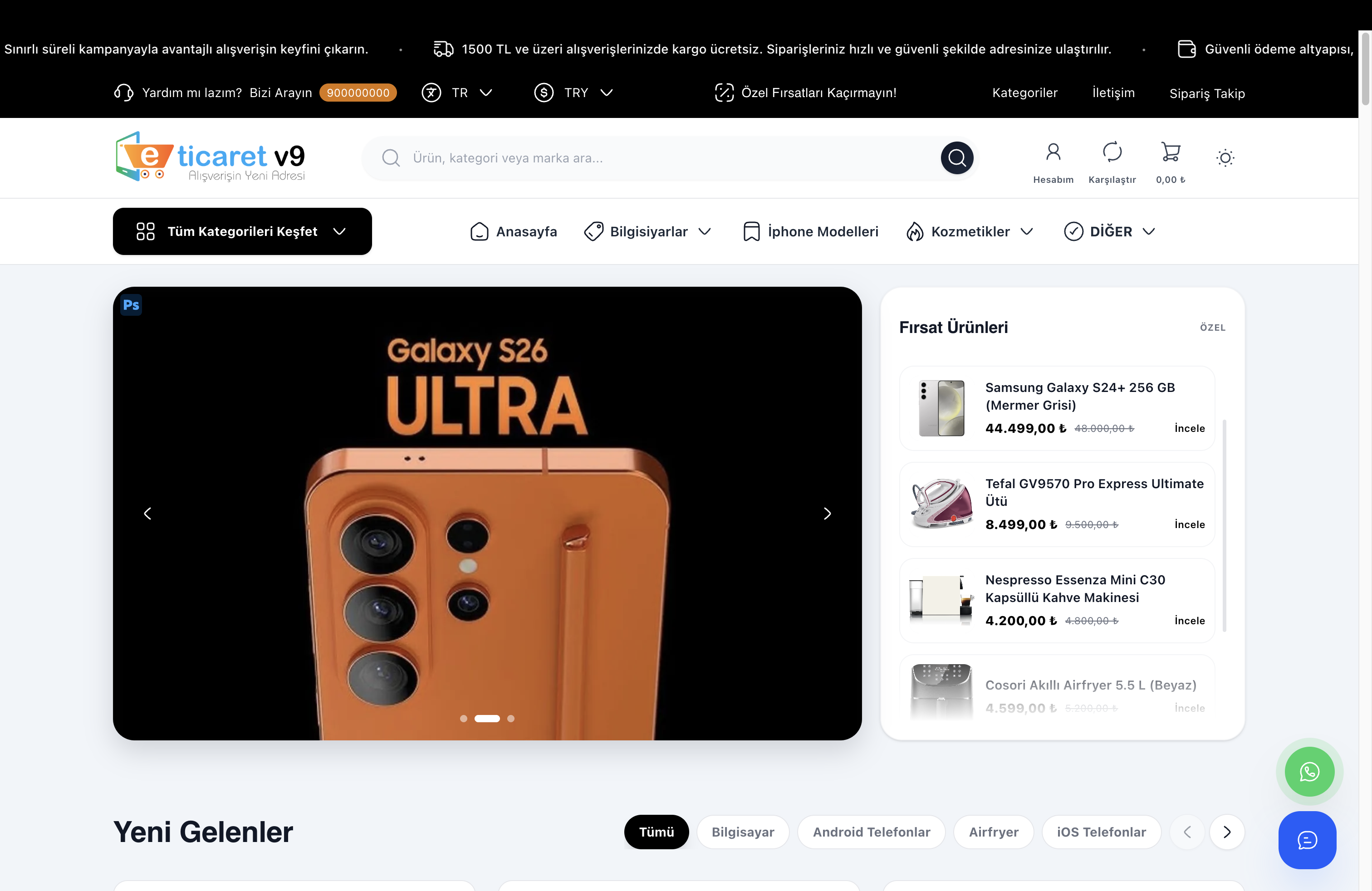 Yapay Zeka Destekli E-ticaret